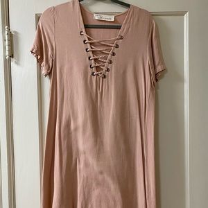 Dress with Lace Up on front